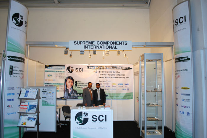 Electronica 2010 – SCI Booth