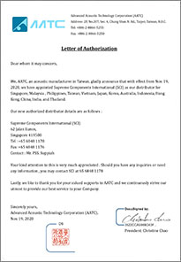 Authorisation Letter Aatc