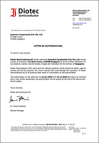 Authorisation Letter Diotec Semiconductor 1