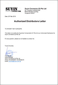Authorisation Letter Suyin