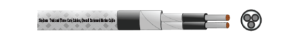 EED 50-13(Rev-1)  TABLE C2 : TWIN AND THREE CORE CABLES
